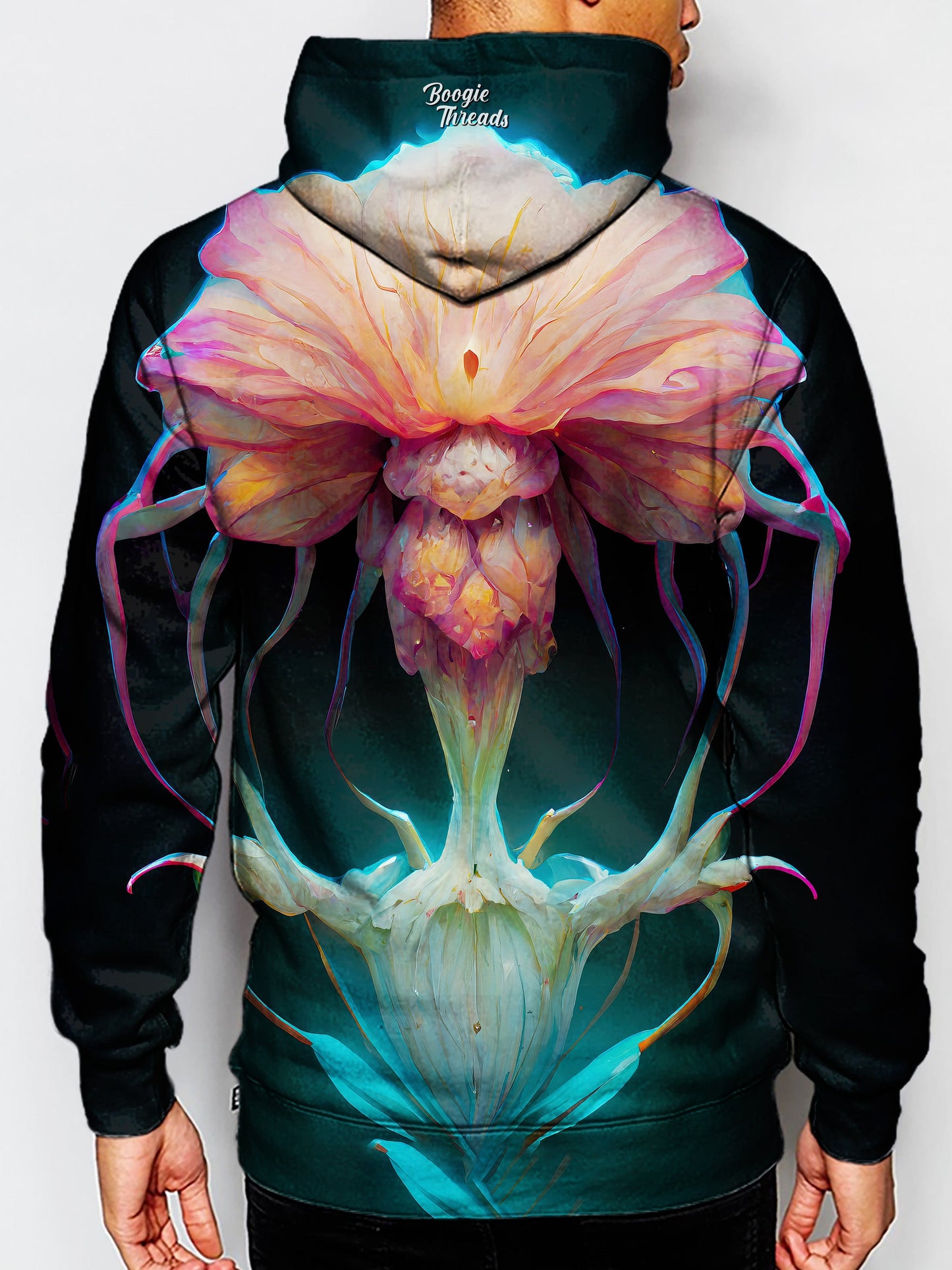Living Anger Unisex Pullover Hoodie - EDM Festival Clothing - Boogie Threads