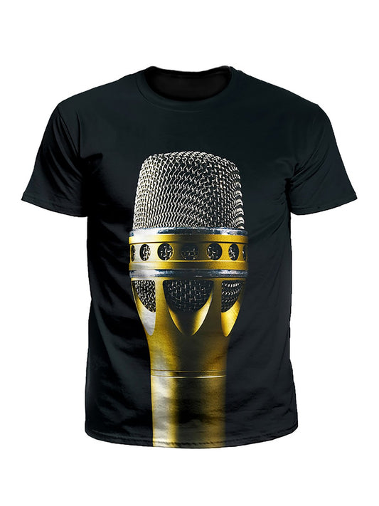 Mic Music Lover Concert Unisex T-Shirt - Boogie Threads