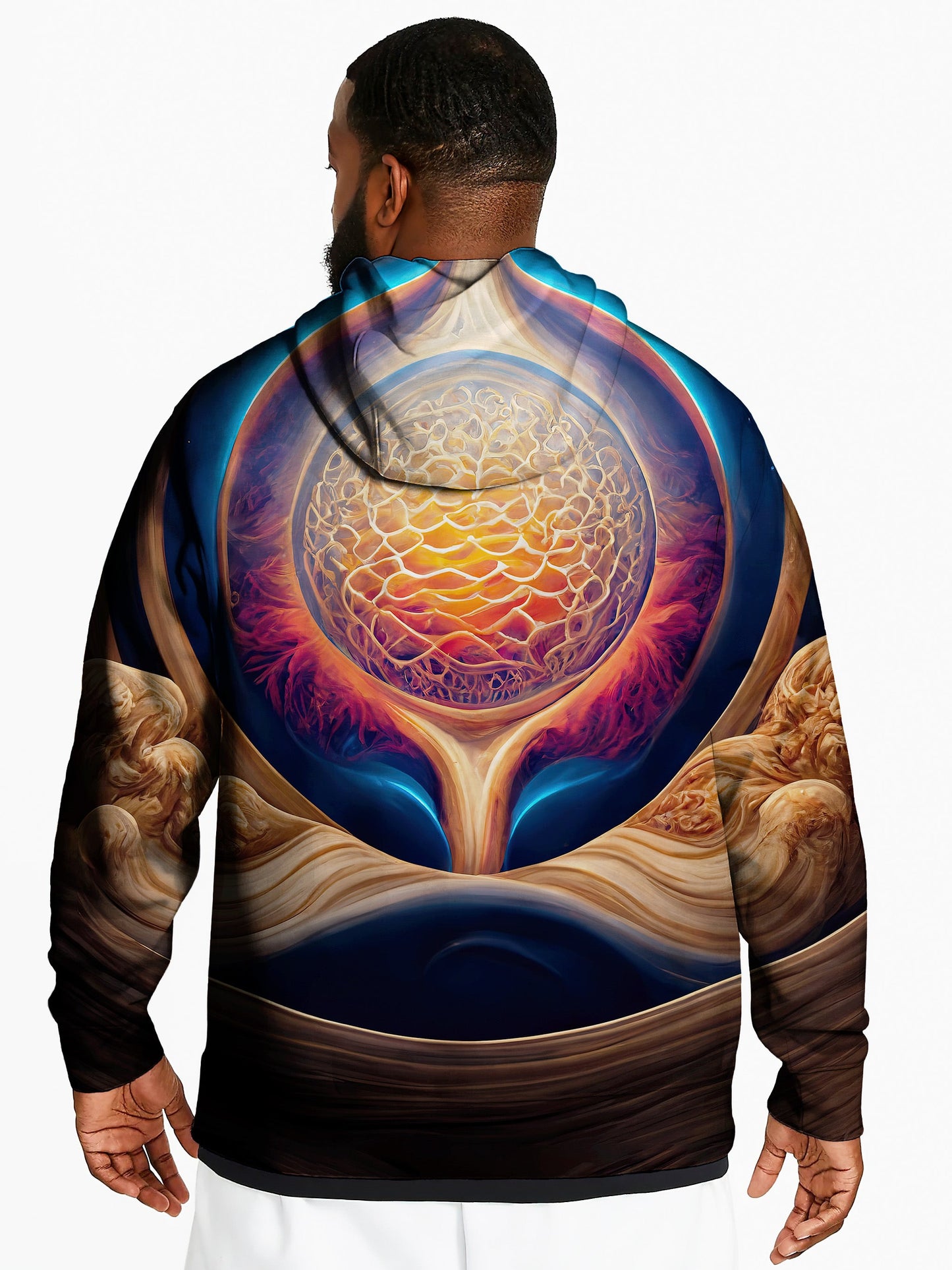 Mirror Of Love Unisex Pullover Hoodie - EDM Festival Clothing - Boogie Threads