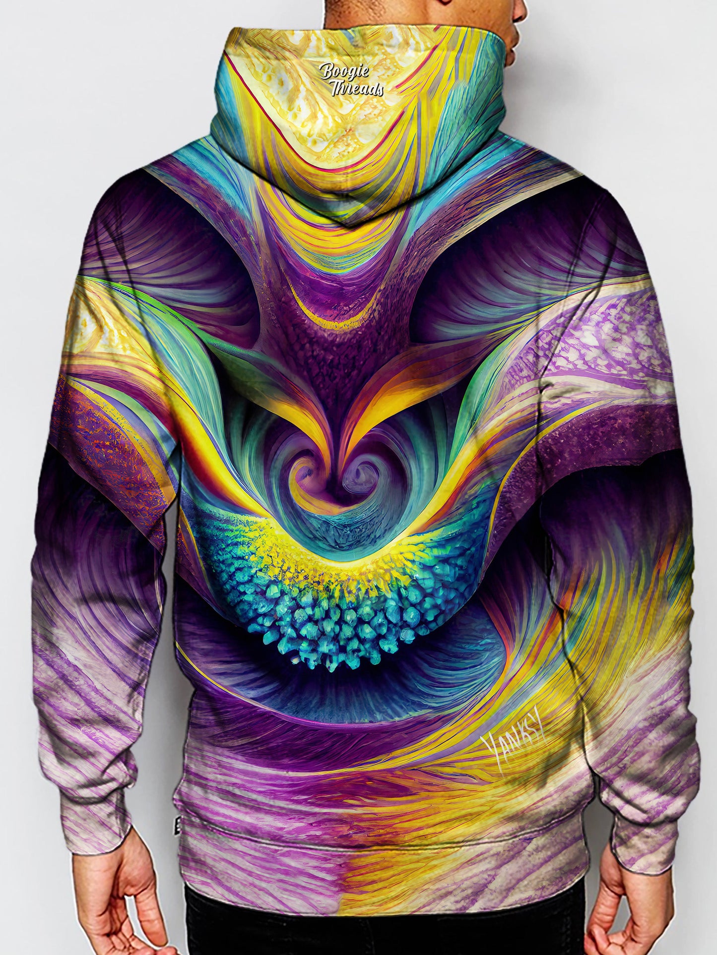 Stay comfy and stylish all night long with this pullover hoodie