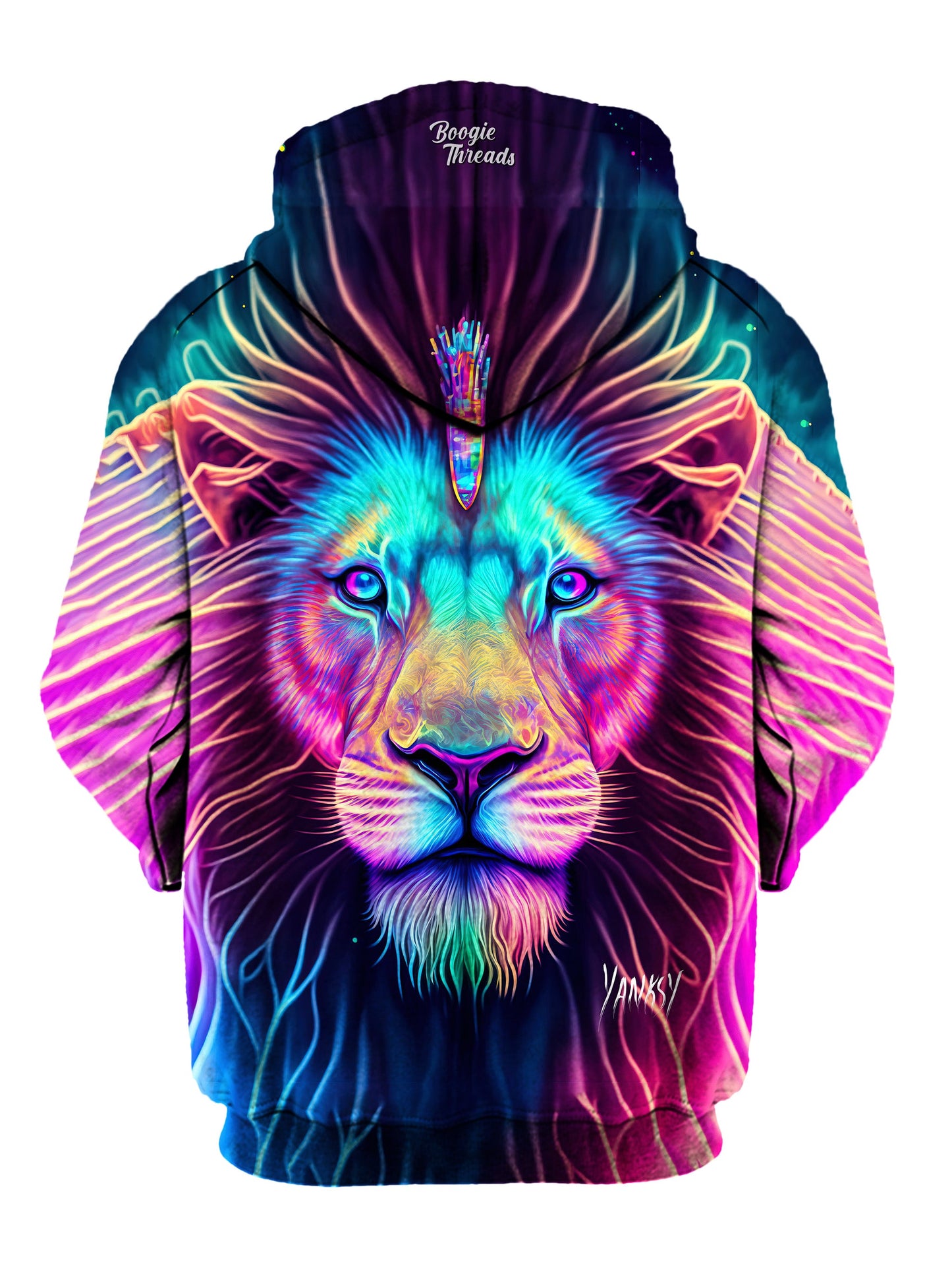 Colorful and trippy hoodie perfect for expressing your unique style