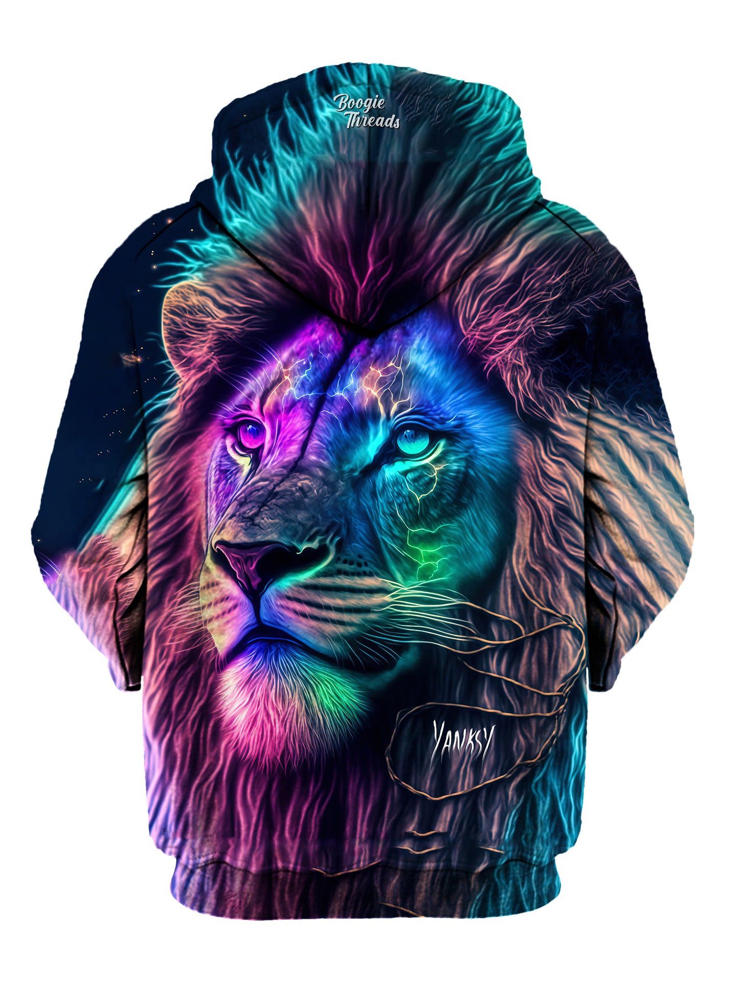 Make a statement with this vibrant and striking sublimation pullover hoodie