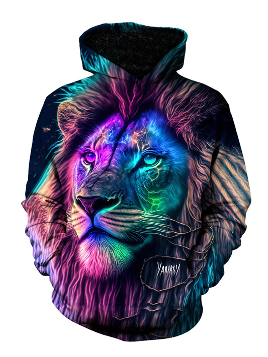 Get lost in the mesmerizing patterns of this psychedelic hoodie