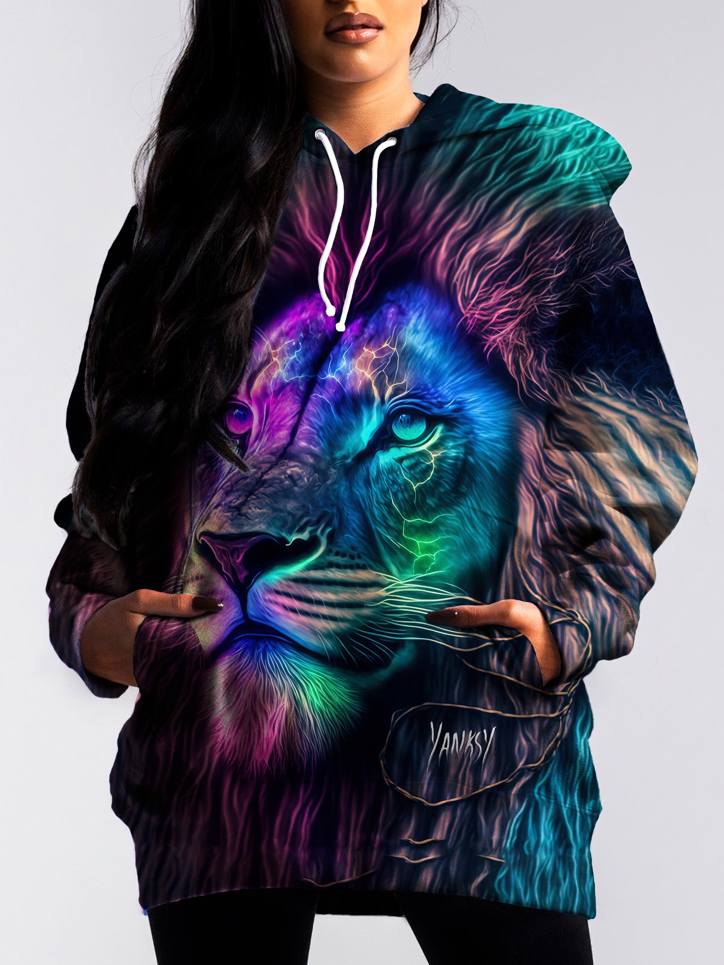 Embrace your inner artist with this one-of-a-kind hoodie