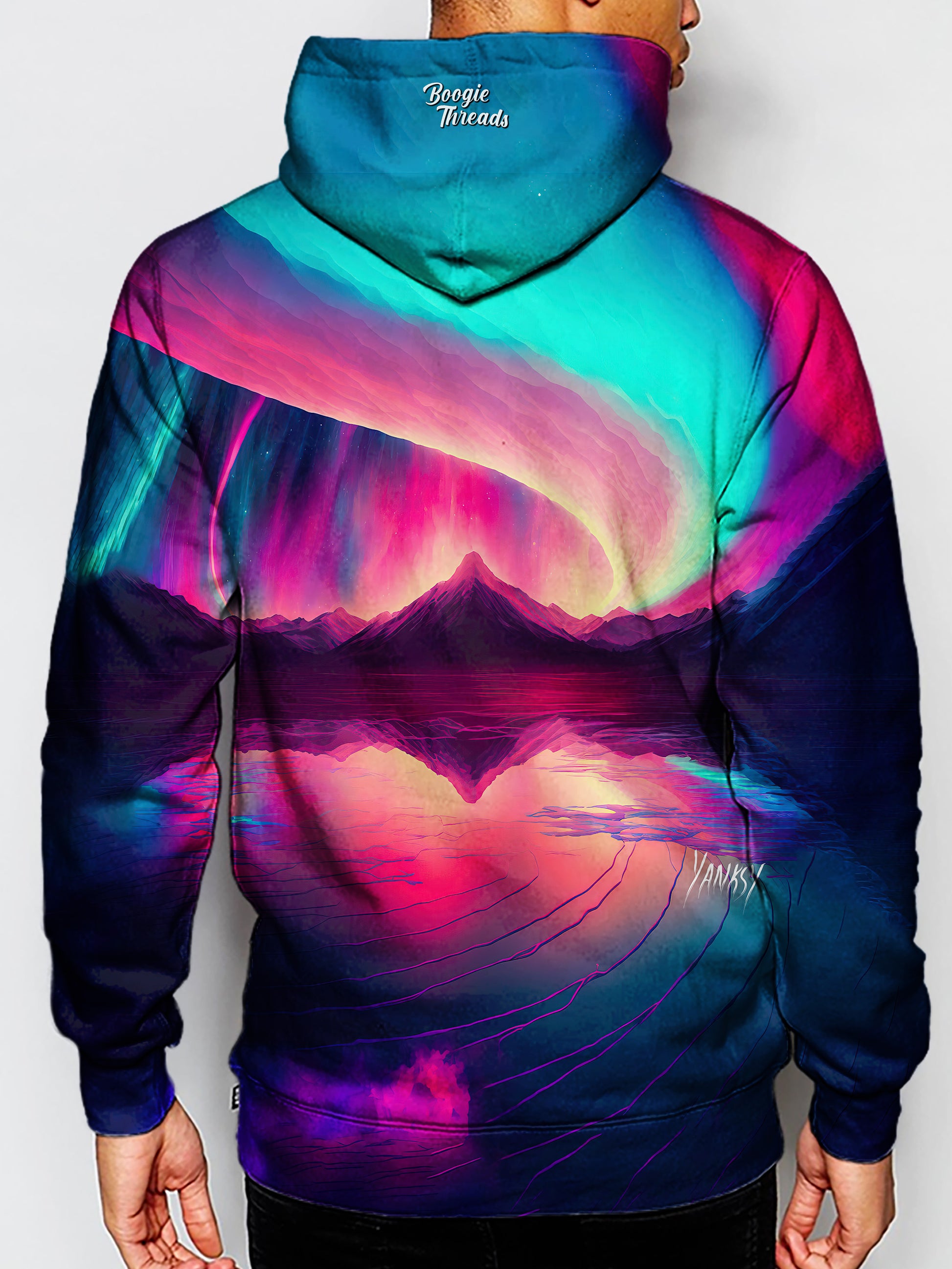 Get ready to enter a world of mesmerizing patterns and vibrant colors with this trippy hoodie