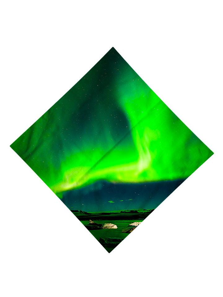 Green Borealis Bandana Full Front View