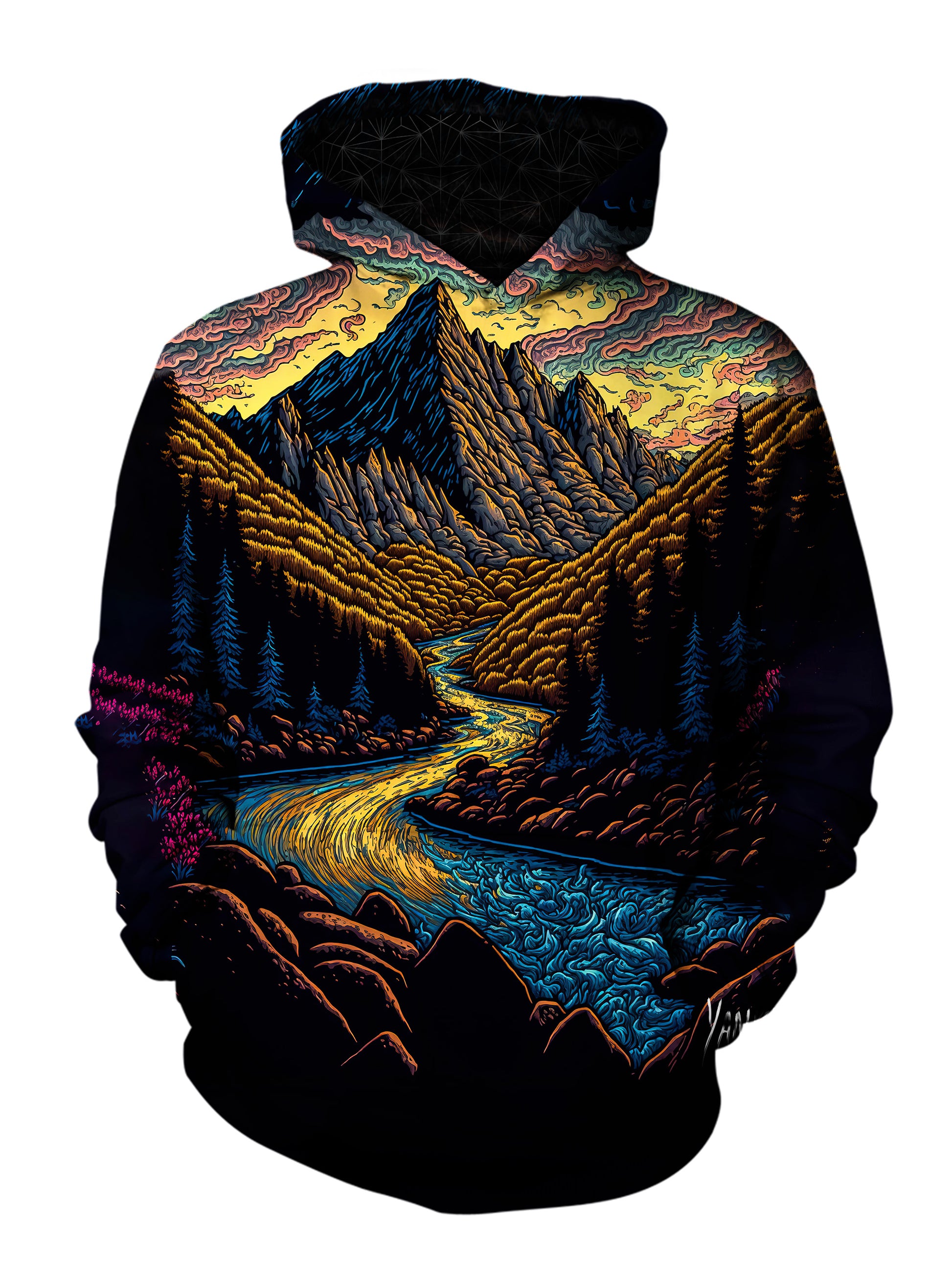 Get ready to party in comfort and style with this pullover hoodie