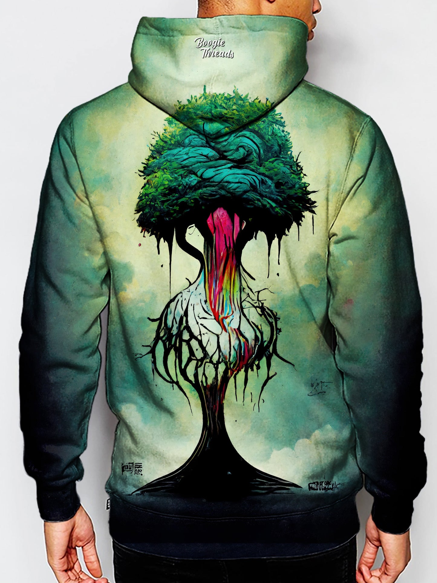 Repulsive Nobody Unisex Pullover Hoodie - EDM Festival Clothing - Boogie Threads