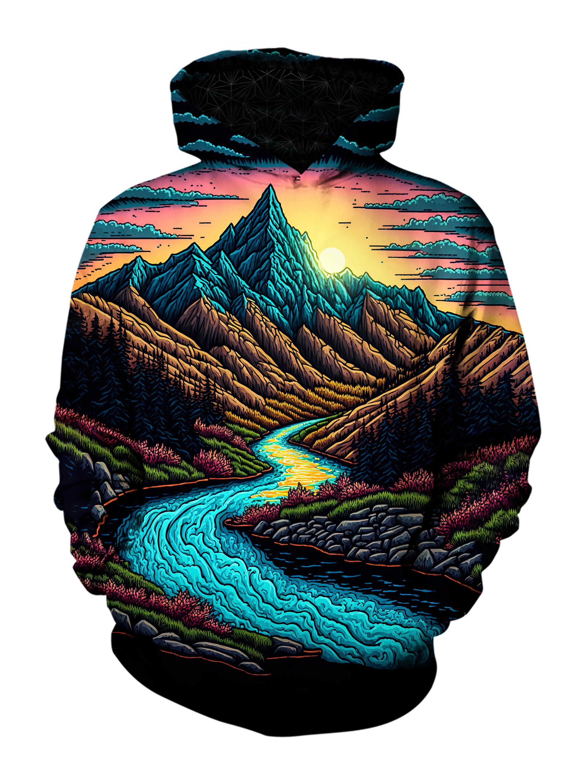 Stay comfortable and stylish no matter where the night takes you with this hoodie