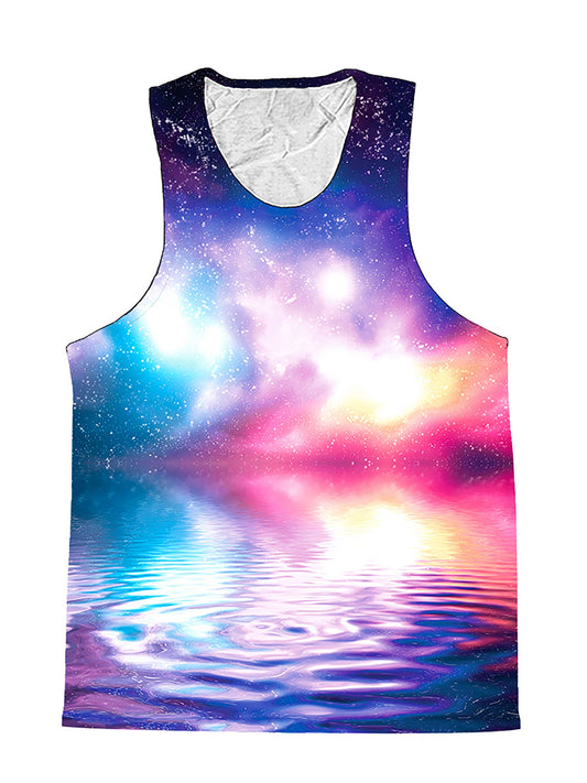 Ripple In Space Water Galaxy Premium Tank Top - Boogie Threads