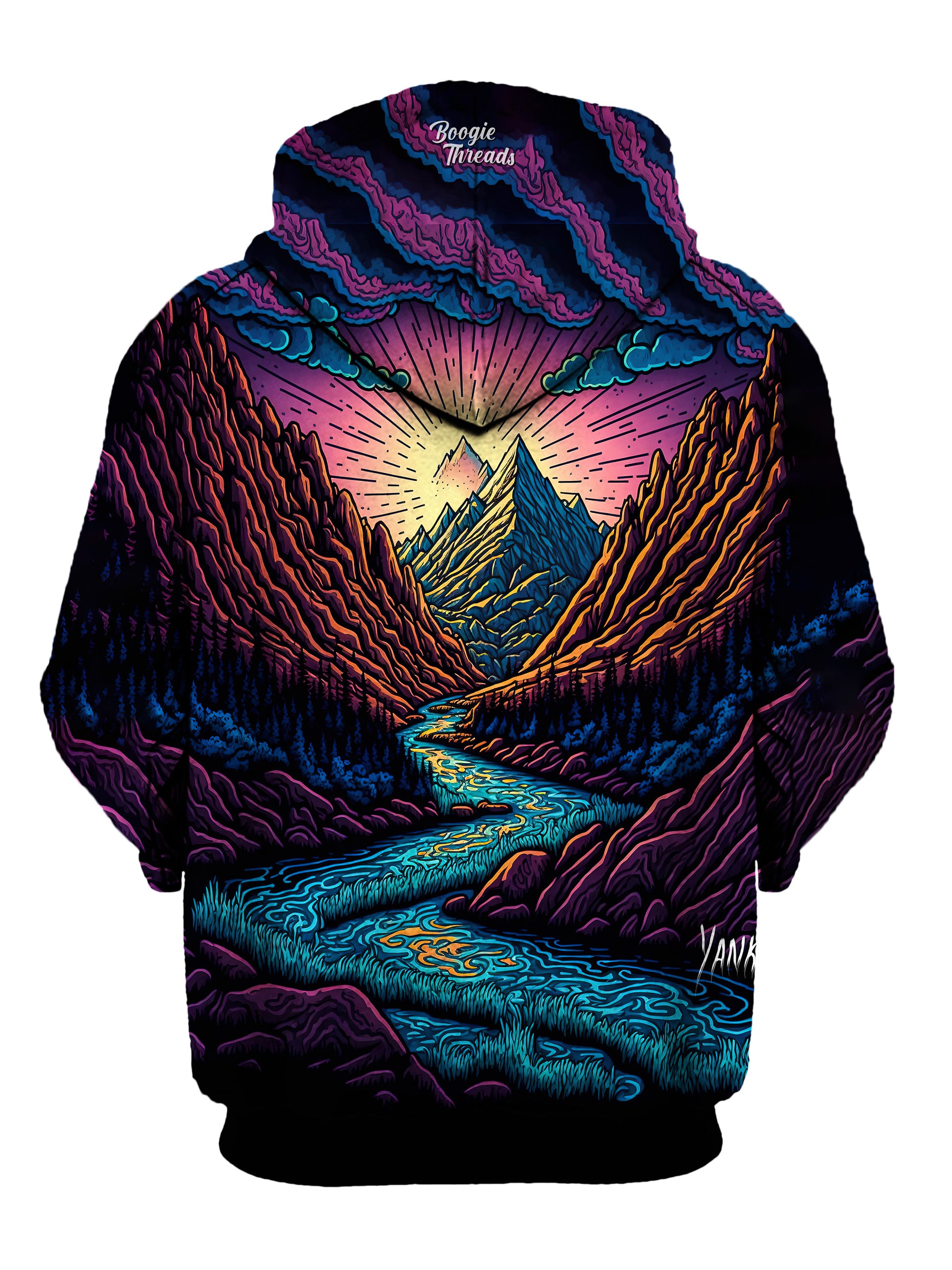 Make a statement with this bold and eye-catching hoodie