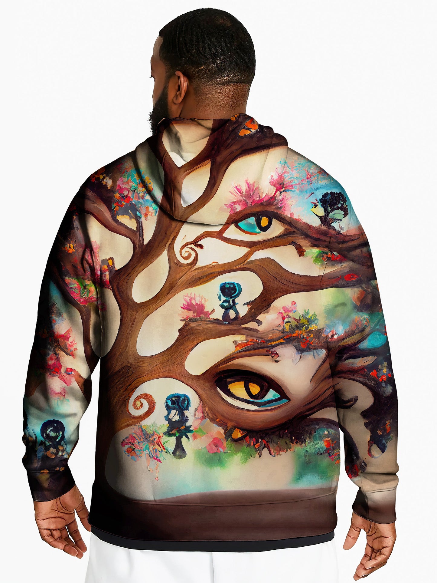 Serene Strength Unisex Pullover Hoodie - EDM Festival Clothing - Boogie Threads