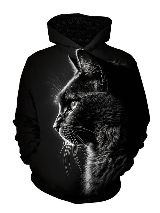 Get lost in the mesmerizing patterns of this psychedelic hoodie