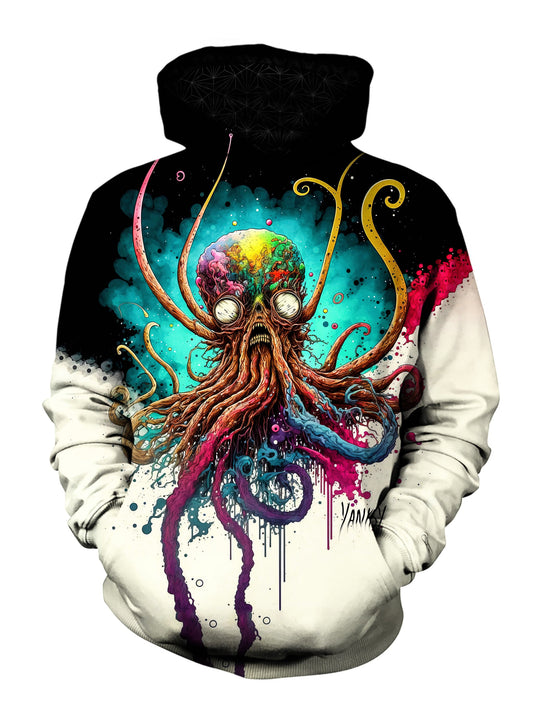 dance the night away in this ultra-comfortable pullover hoodie