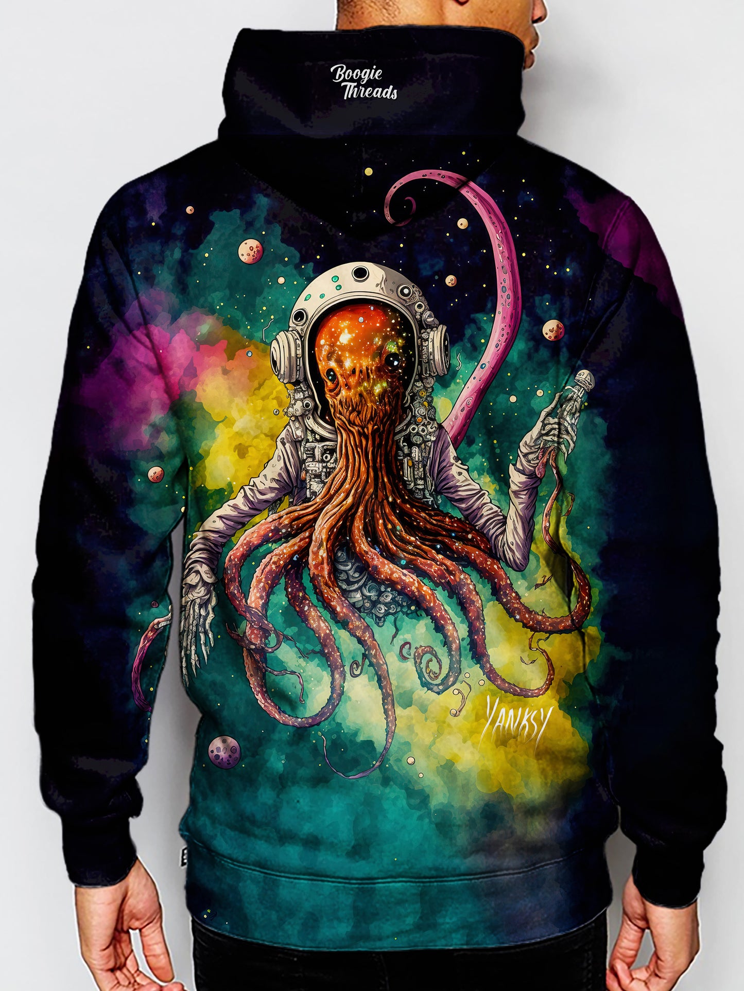 Stay comfy and stylish all night long with this pullover hoodie