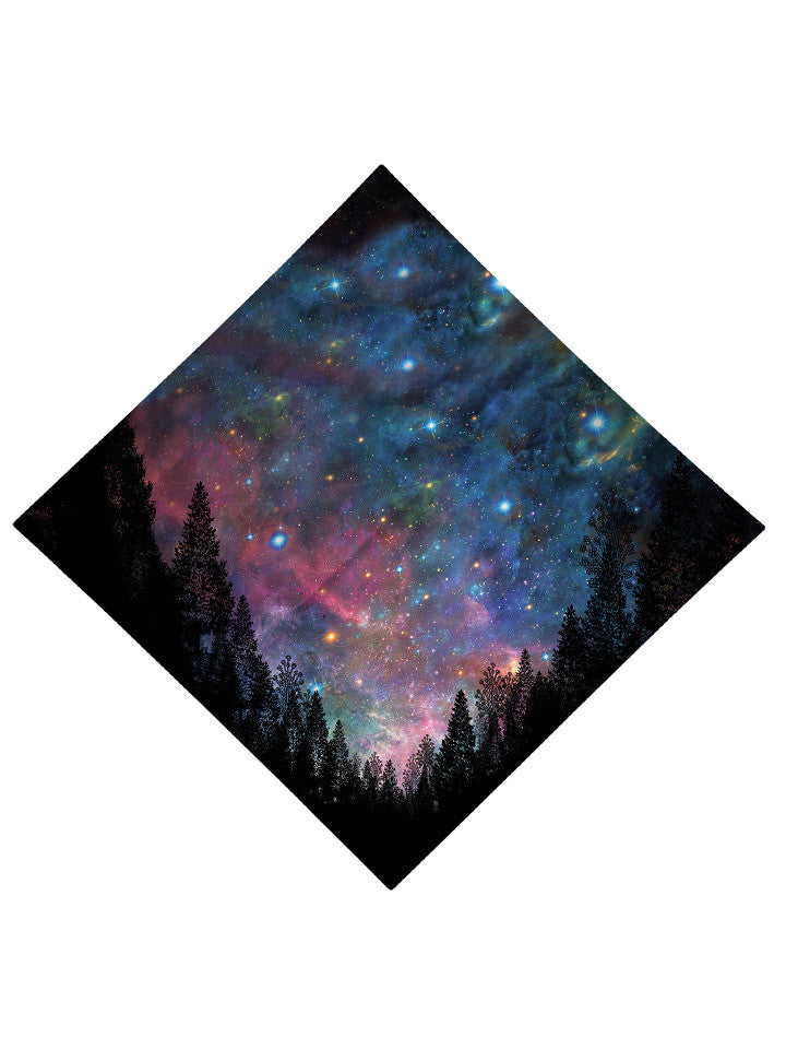 Galactic Valley Printed Bandana - GratefullyDyed - 2