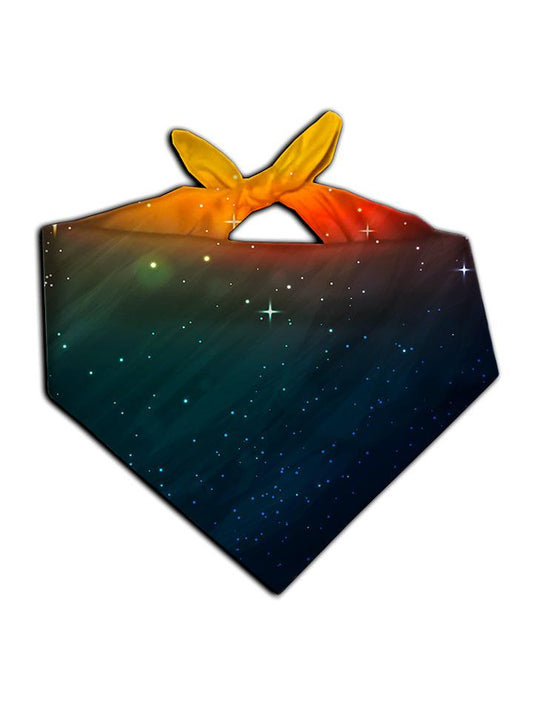 Starry setting night all over print bandana