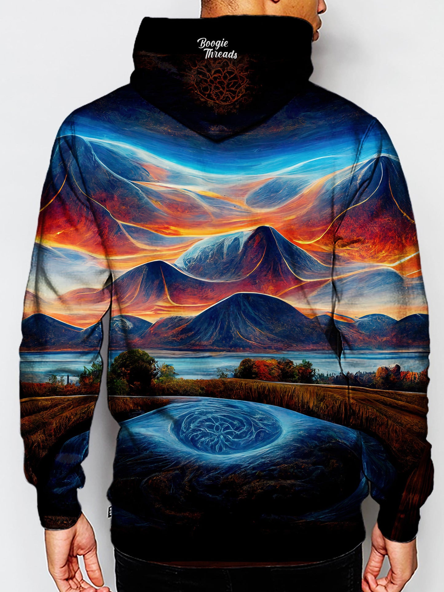Spectacular Breath Unisex Pullover Hoodie - EDM Festival Clothing - Boogie Threads
