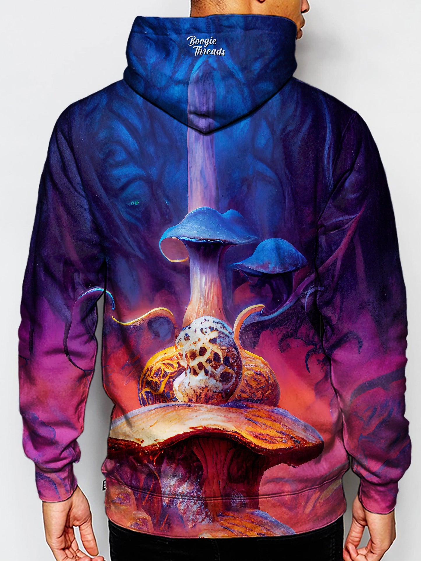 Spurious Harmony Unisex Pullover Hoodie - EDM Festival Clothing - Boogie Threads