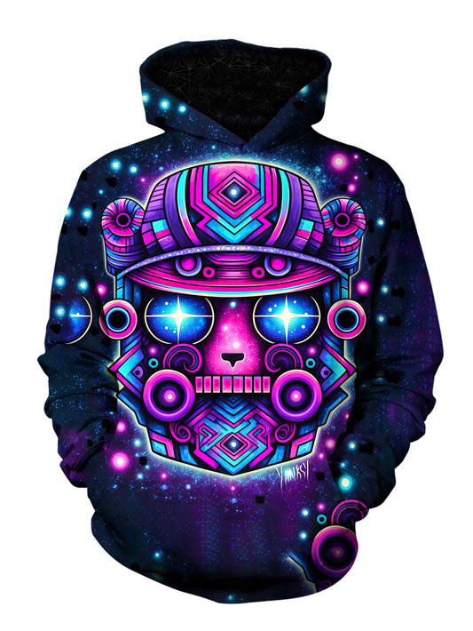 Elevate your wardrobe with this vibrant and striking trippy pullover hoodie