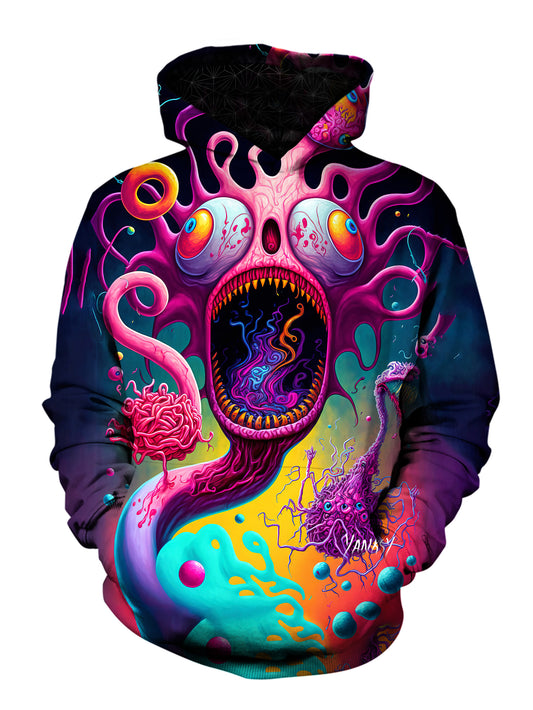 Get ready to party in comfort and style with this pullover hoodie