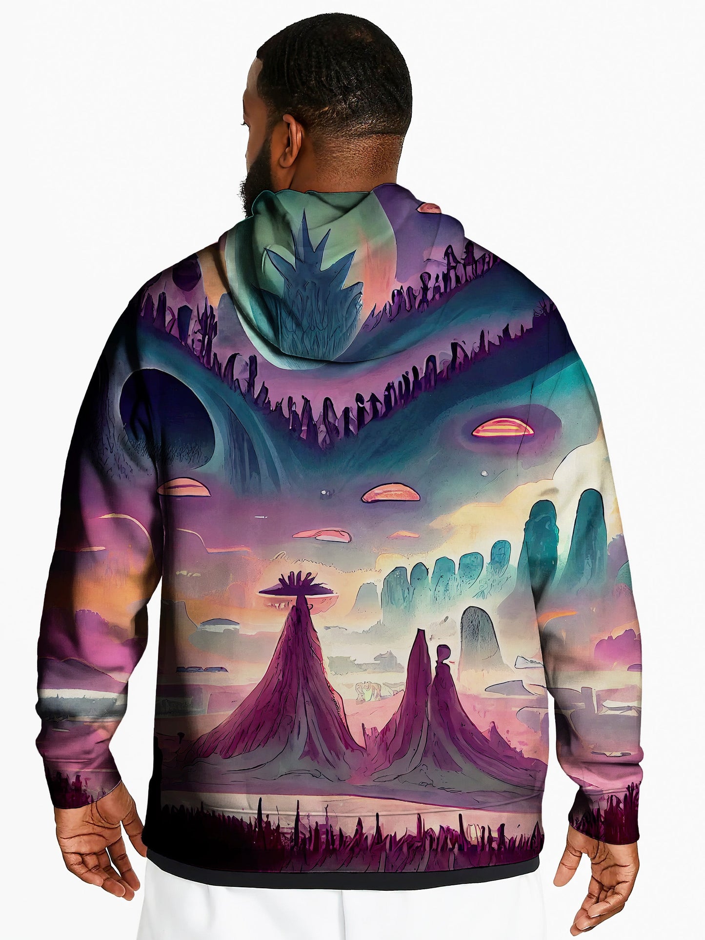 Thundering Perspective Unisex Pullover Hoodie - EDM Festival Clothing - Boogie Threads