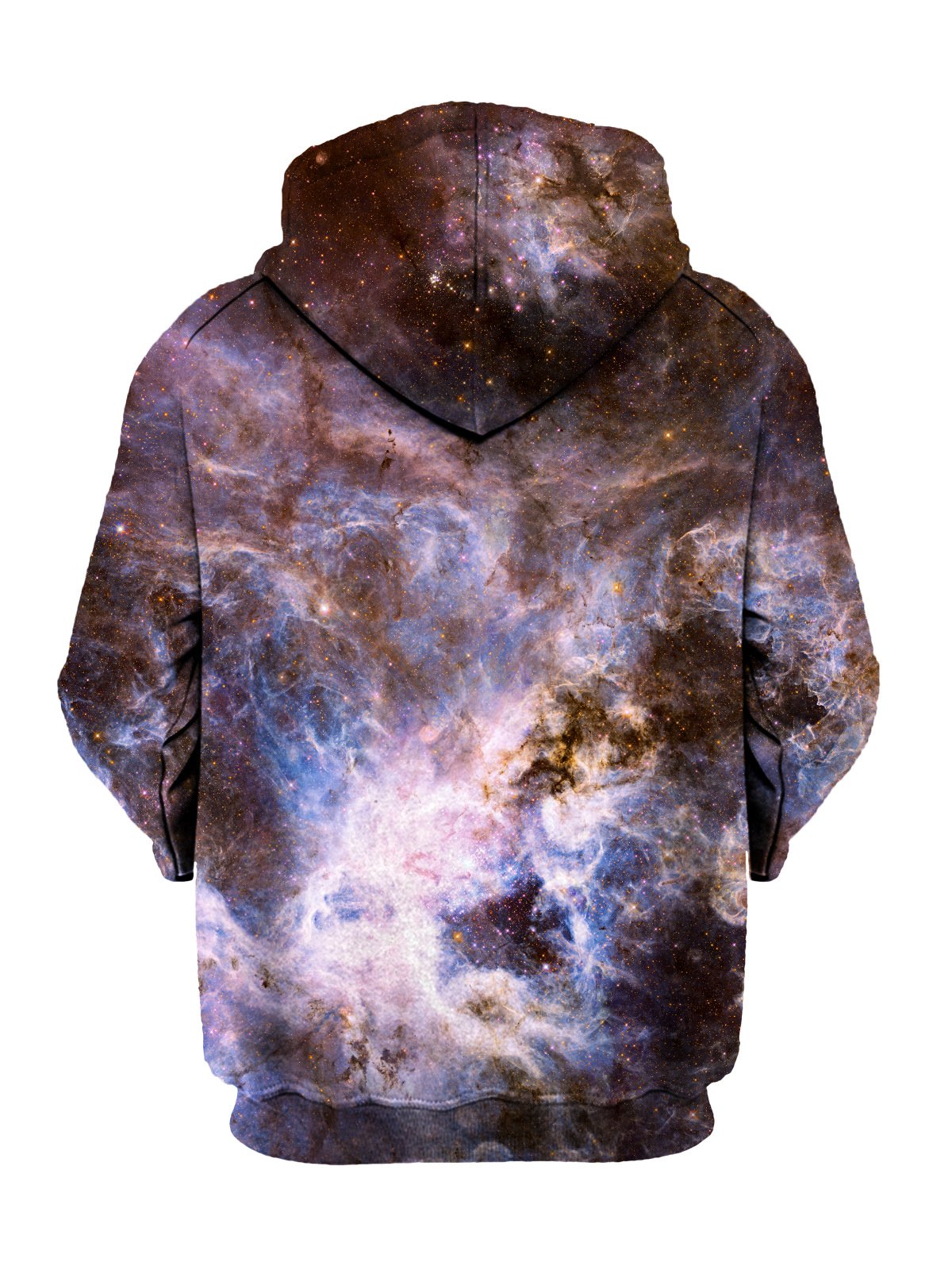 Psychedelic Galaxy Pullover Hoodie Back View