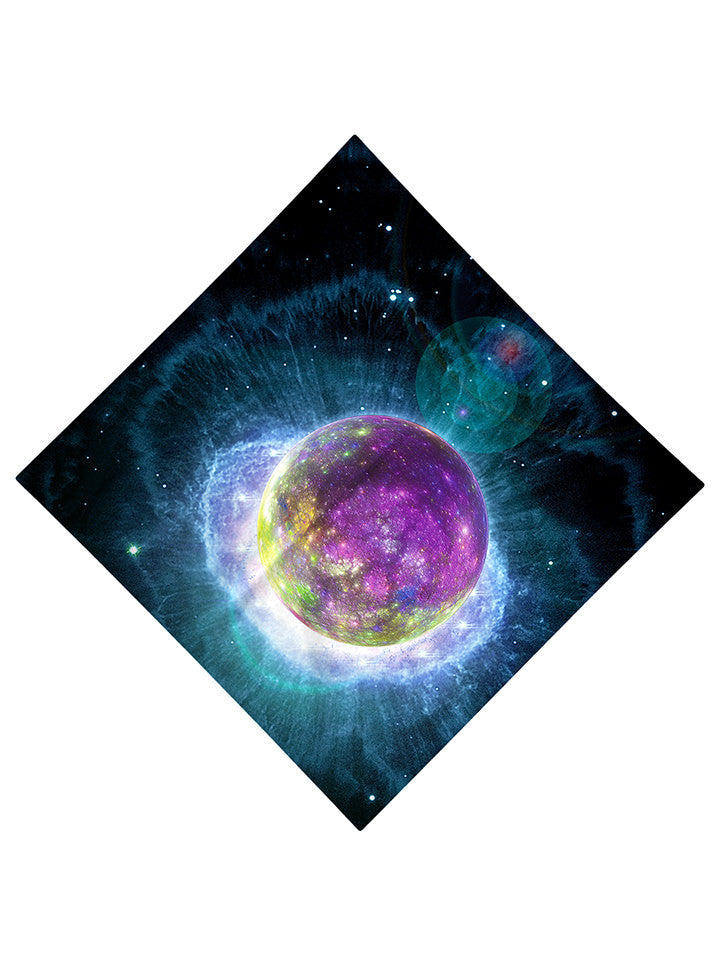 Emerge Printed Bandana - GratefullyDyed - 3