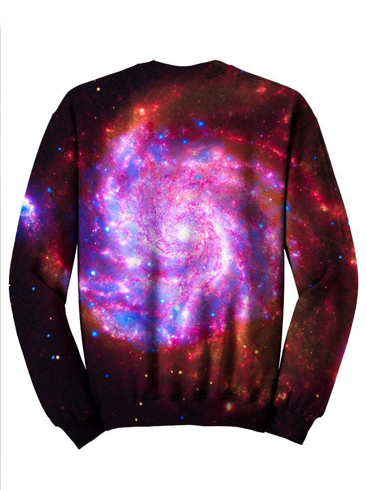 Pink Space Swirl Sweater Back