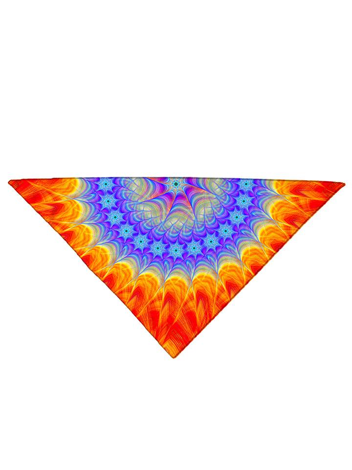 Super Saiyan Neon All Over Print Bandana Folded