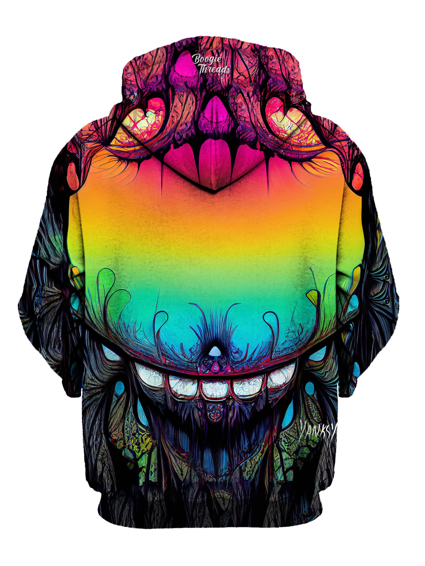 Make a statement with this bold and eye-catching hoodie