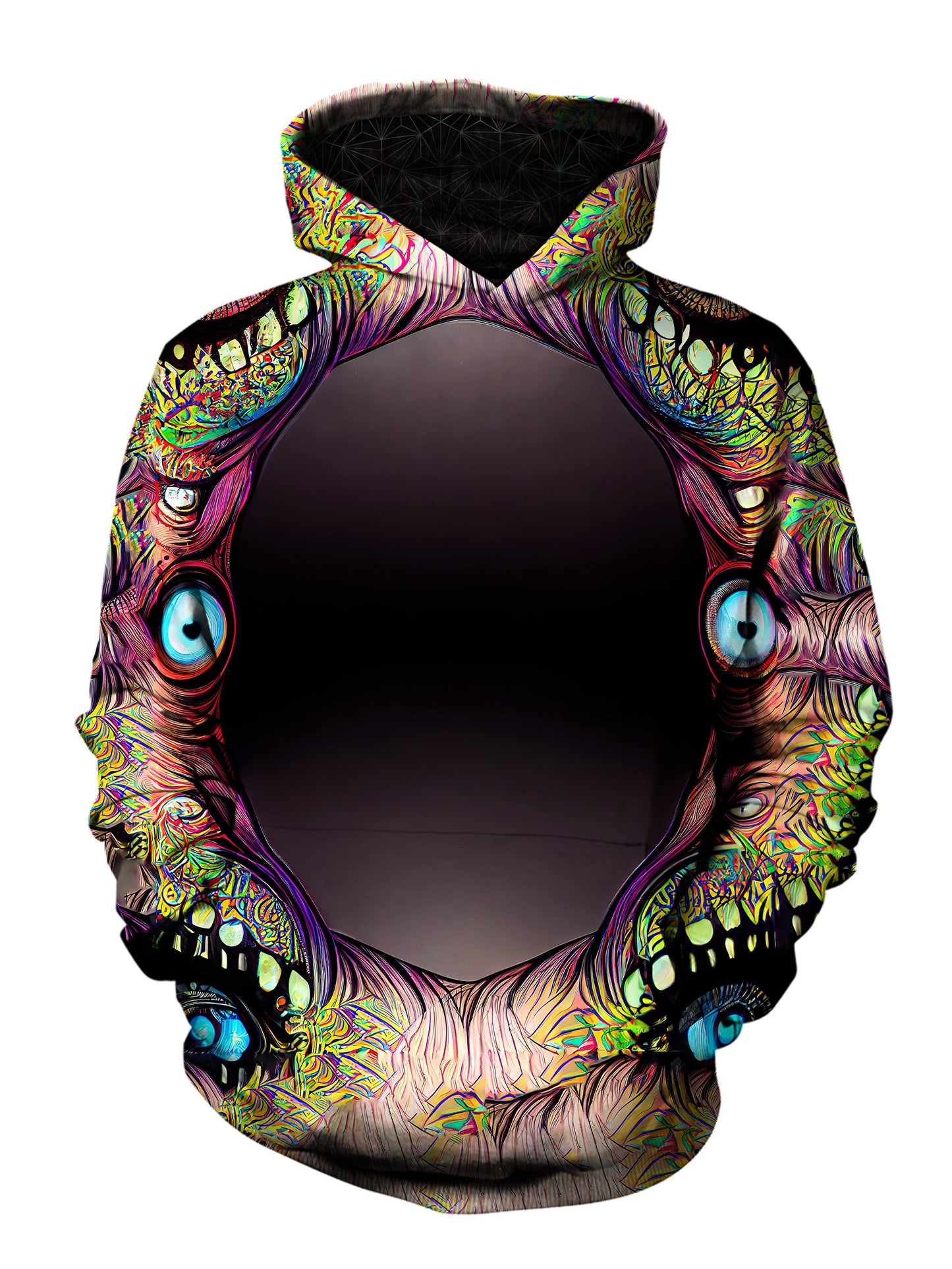 Get ready to party in comfort and style with this pullover hoodie