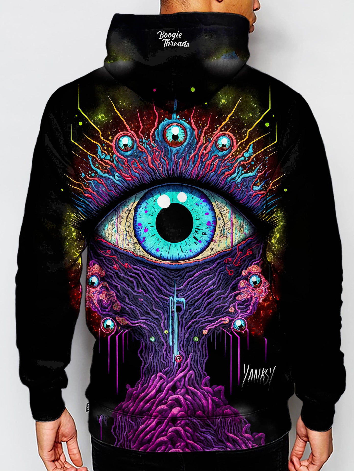 Stay comfy and stylish all night long with this pullover hoodie