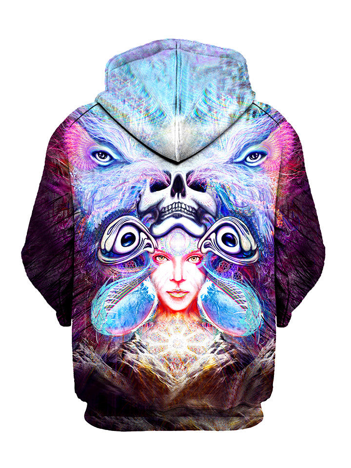 Repressed Illumination Pullover Art Hoodie - GratefullyDyed - 2