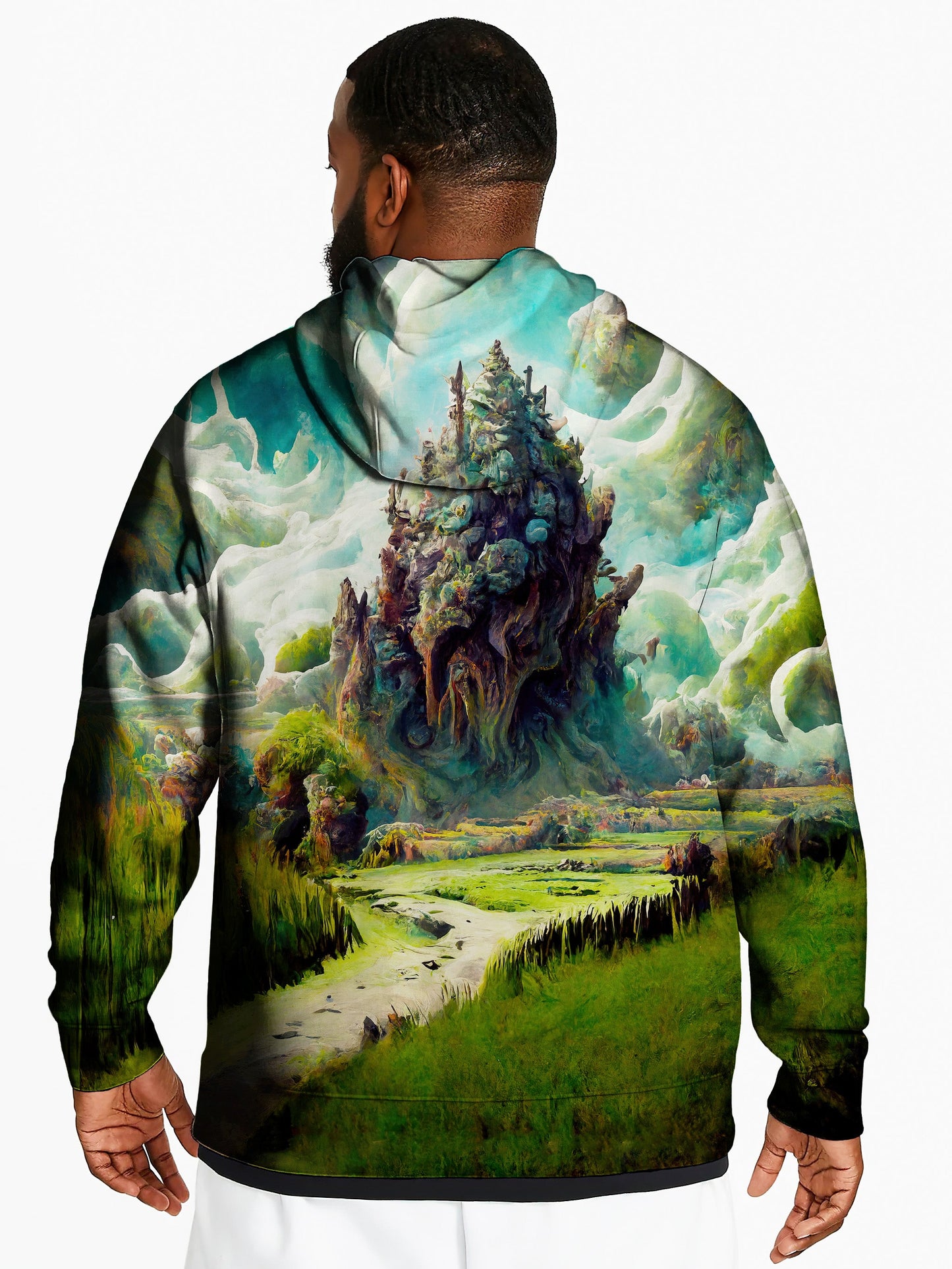 Wandering Smoke Unisex Pullover Hoodie - EDM Festival Clothing - Boogie Threads