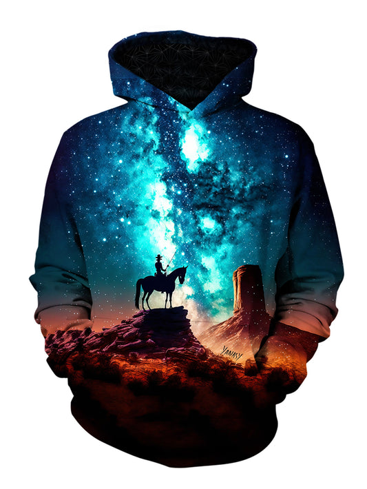 Embrace your inner artist with this one-of-a-kind trippy hoodie