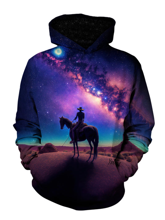 Experience the transformative power of psychedelic design with this unique pullover hoodie