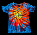 Blaze Turbine - Original Handmade Tie-Dye Kids Tee