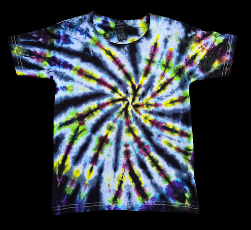 Eclipse Pinwheel - Original Handmade Tie-Dye Kids Tee