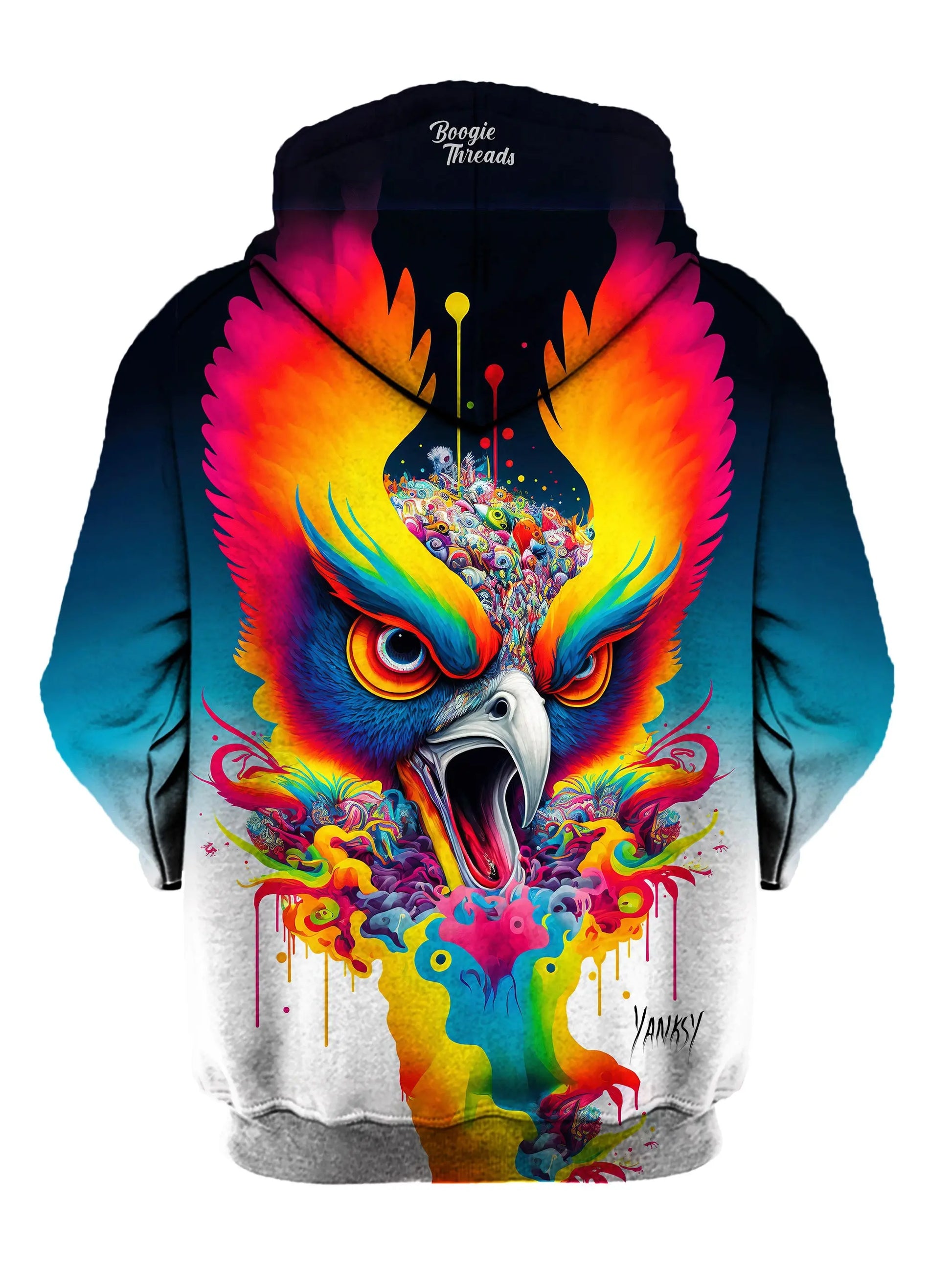 Stand out from the crowd in this bold and vibrant hoodie