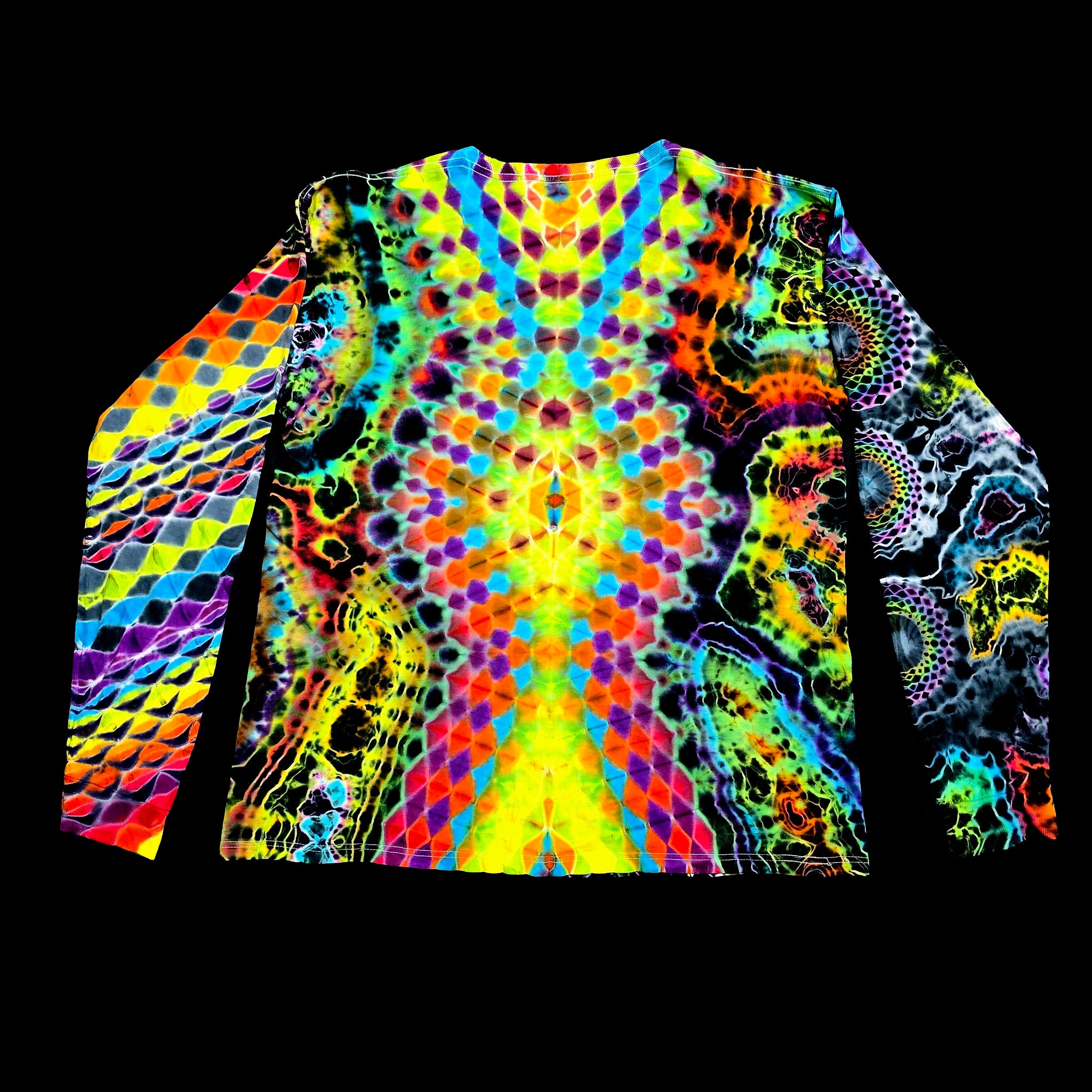 Astral Loom - Original Handmade Tie-Dye Long Sleeve Tee