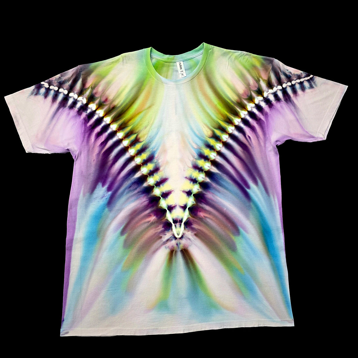 Pastel Chevron - Original Handmade Tie-Dye Tee