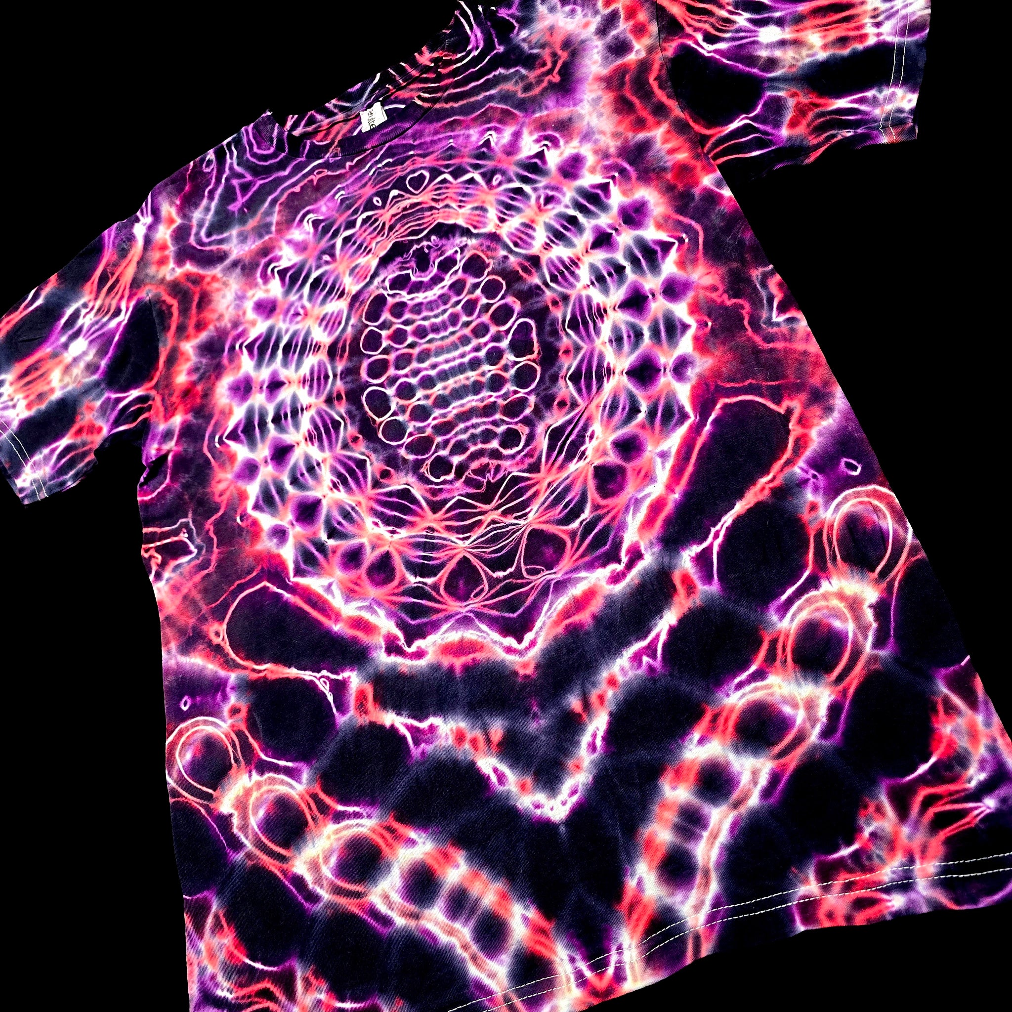 Magenta Nebula - Original Handmade Tie-Dye Tee
