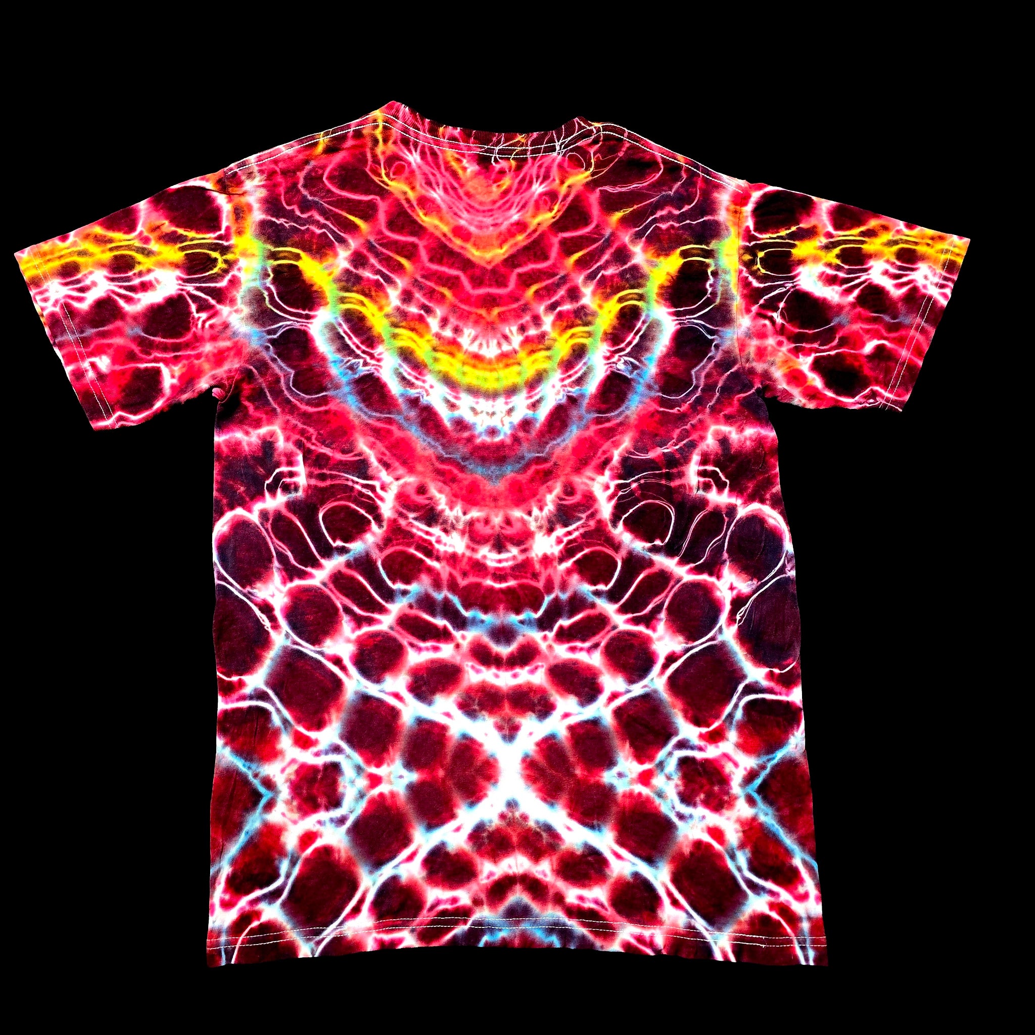 Crimson Heart - Original Handmade Tie-Dye Tee