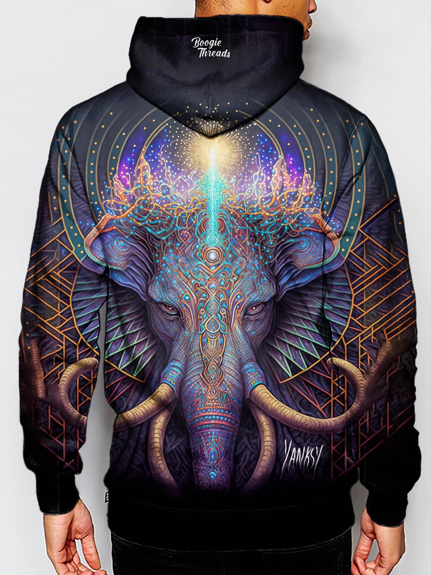 Get ready to enter a world of mesmerizing patterns and vibrant colors with this trippy hoodie