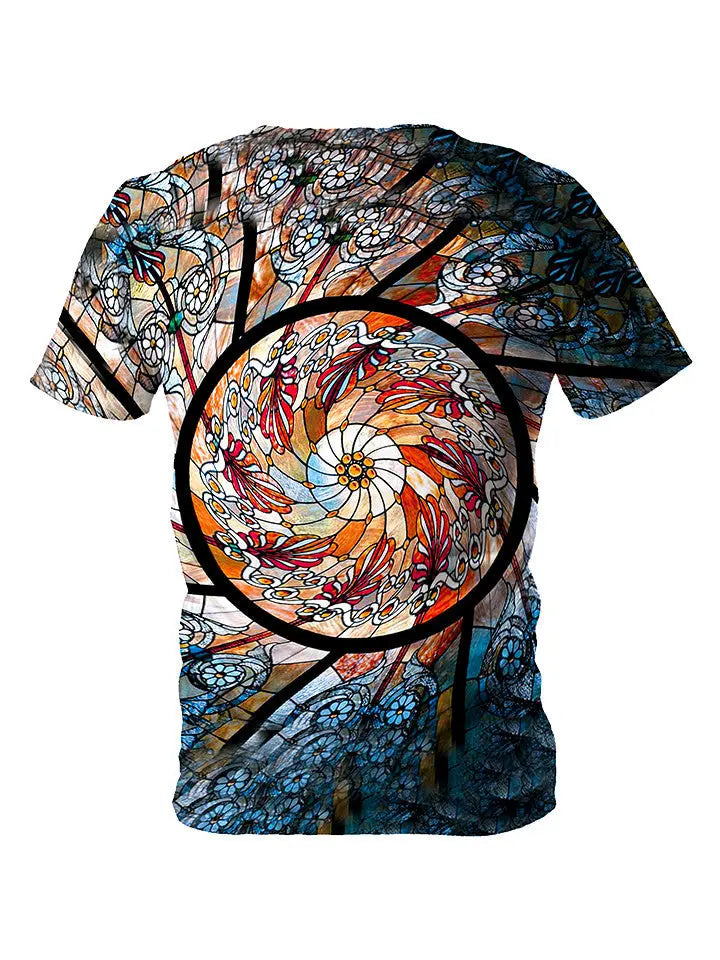 Stained Glass Unisex Tee - GratefullyDyed - 2