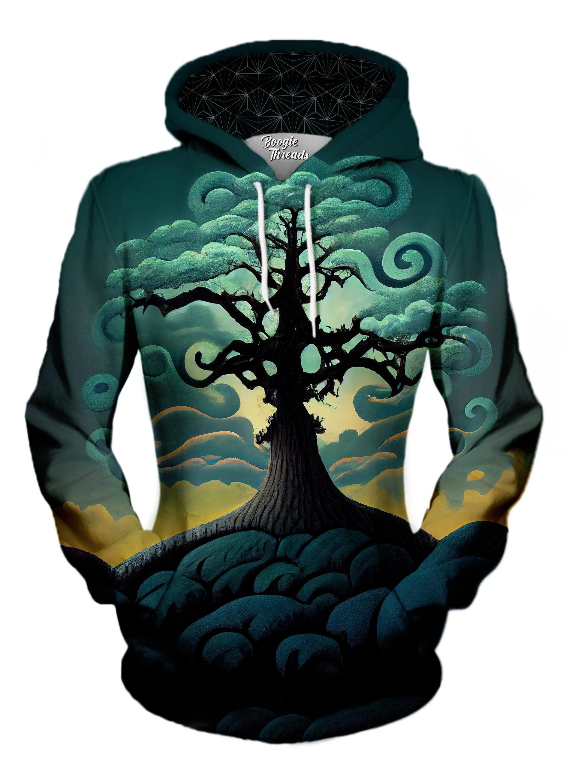 Obsequious Patience Unisex Pullover Hoodie - EDM Festival Clothing - Boogie Threads