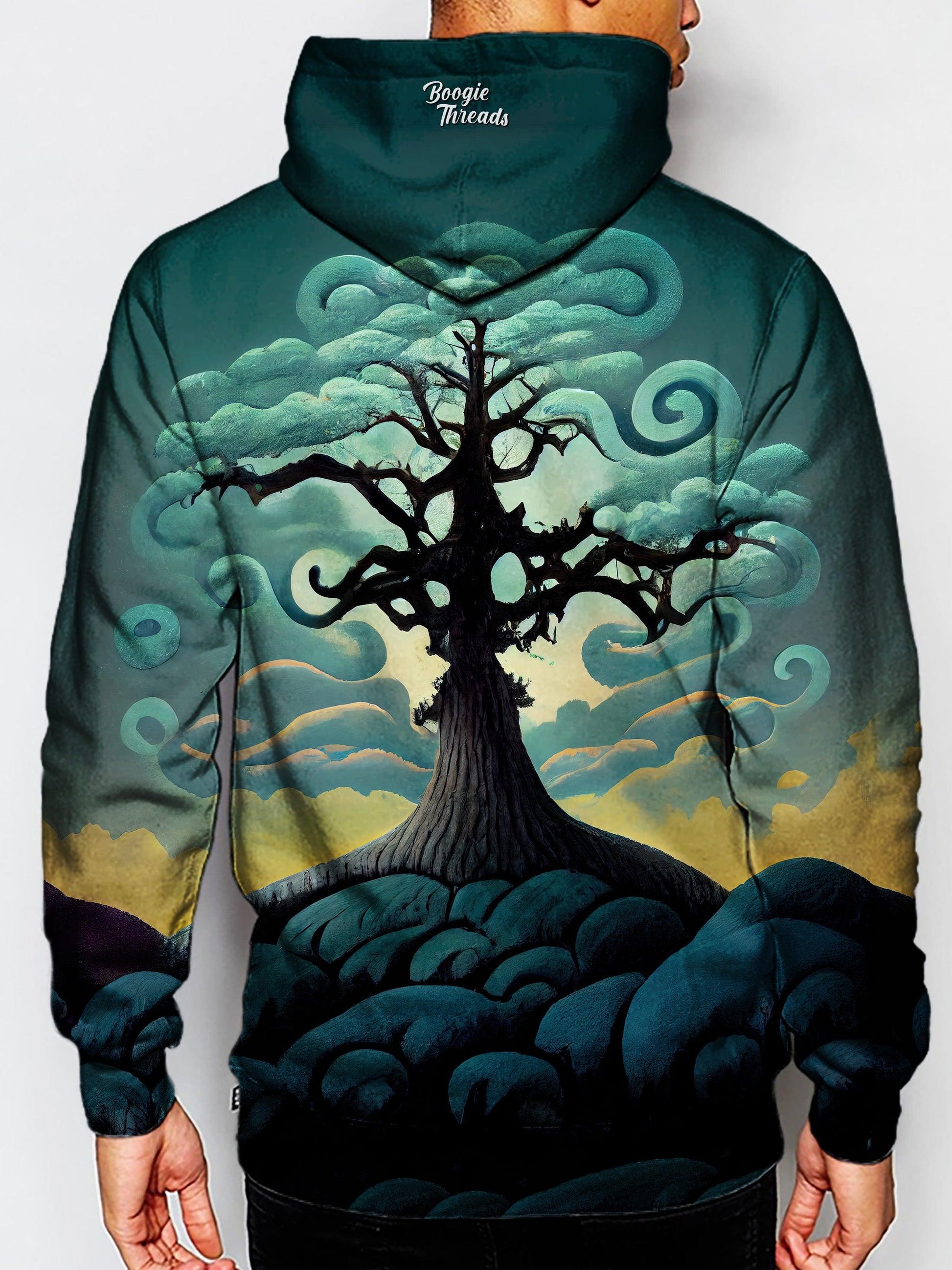 Obsequious Patience Unisex Pullover Hoodie - EDM Festival Clothing - Boogie Threads