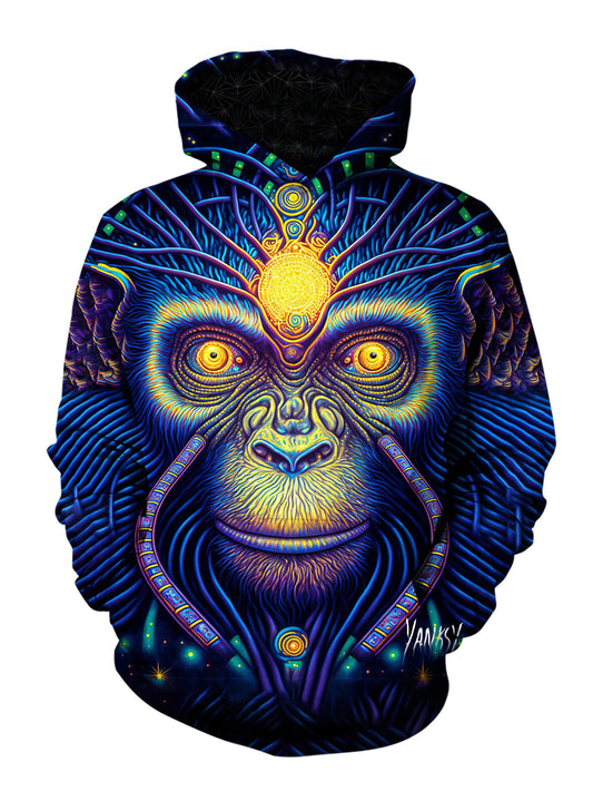 Experience the transformative power of psychedelic design with this unique pullover hoodie