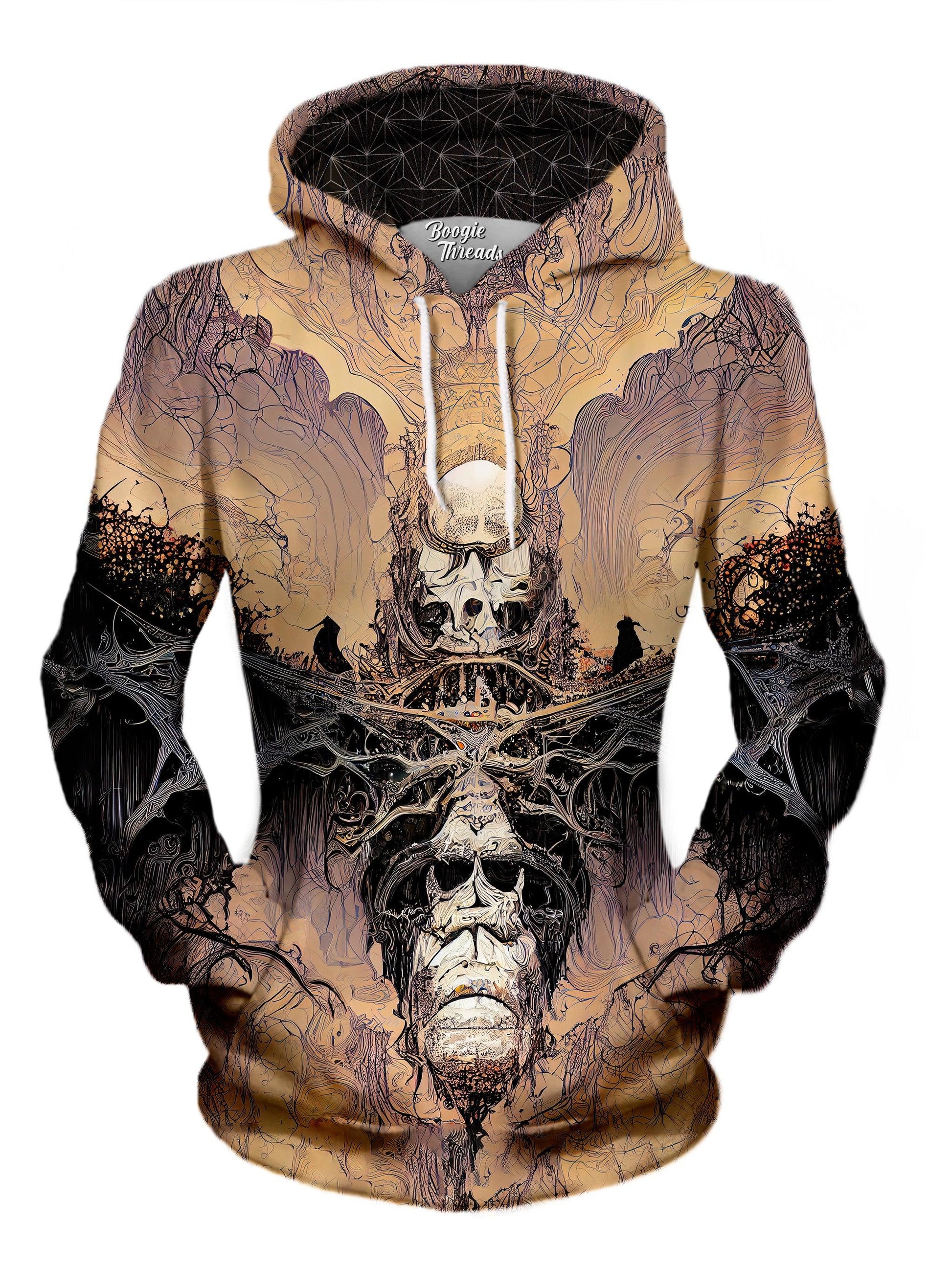Overdue Feeling Unisex Pullover Hoodie - EDM Festival Clothing - Boogie Threads